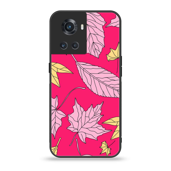 ONEPLUS ACE 5G - Floral Series Design 6 -  Premium Printed Metal soft Bumper shock Proof Case