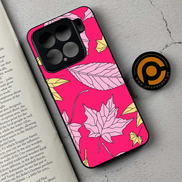 Xiaomi 15 - Floral Series Design 6  - Premium Metal Printed soft Bumper shock Proof Case