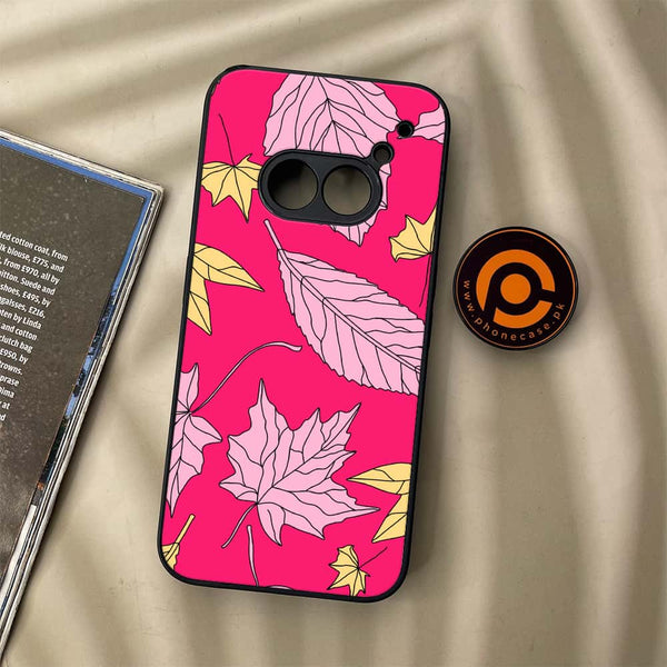 Nothing Phone (2a) - Floral Series Design 6 - Premium Metal Printed soft Bumper Shock Proof Case