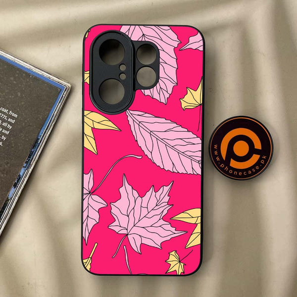 Vivo X200 FE - Floral Series Design 6 - Premium Metal Printed soft Bumper Shock Proof Case