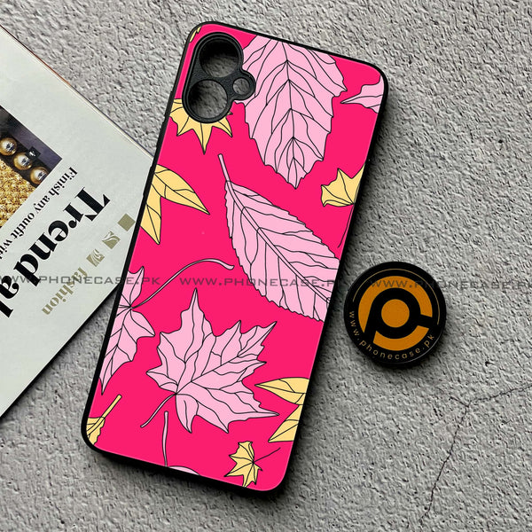 Samsung Galaxy A05 - Floral Series Design 6 - Premium Metal Printed soft Bumper shock Proof Case