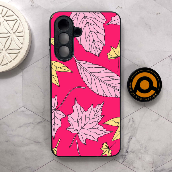 Samsung Galaxy A26 5G - Floral Series Design 6 - Premium Metal Printed soft Bumper shock Proof Case