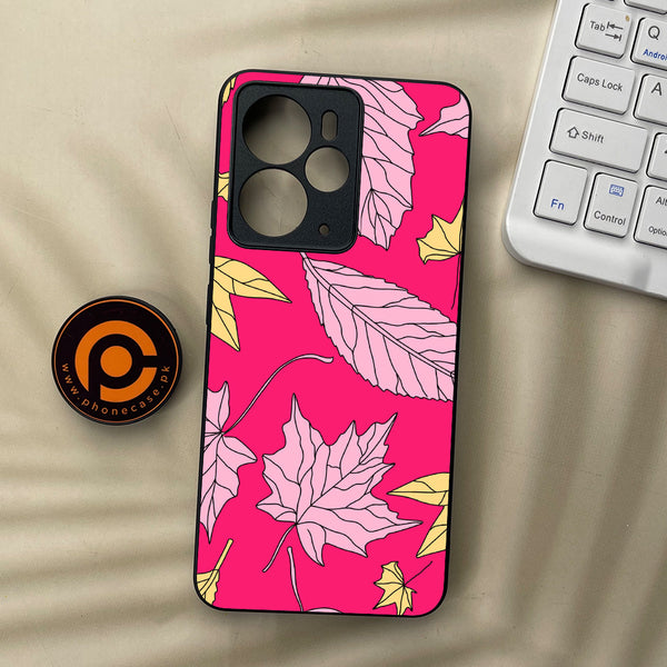 Realme 14T 5G - Floral Series Design 6 - Premium Metal Printed soft Bumper Shock Proof Case