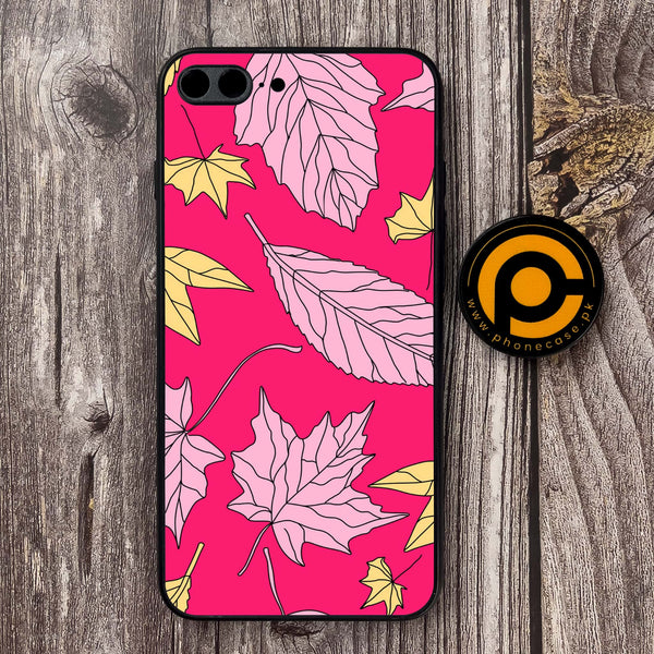 iPhone 7 Plus - Floral Series Design 6 - Premium Metal Printed soft Bumper shock Proof Case