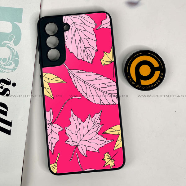 Samsung Galaxy S21 - Floral Series Design 6 - Premium Printed Metal Case