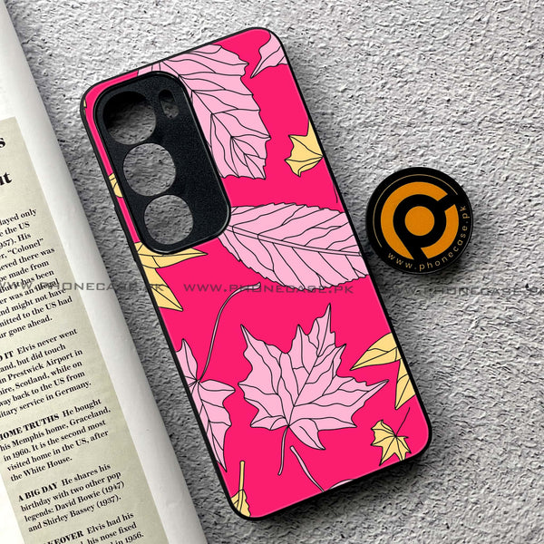 Vivo Y19s Pro - Floral Series Design 6 - Premium Metal Printed soft Bumper shock Proof Case