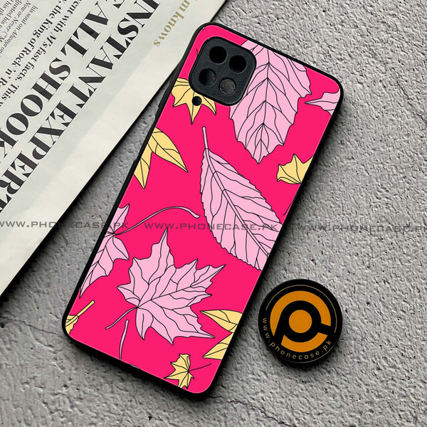 Samsung Galaxy A12 - Floral Series Design 6 - Premium Printed Glass Case