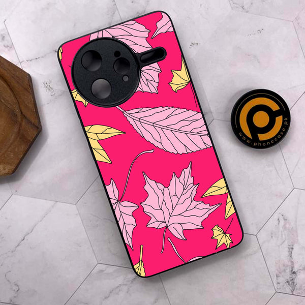 Xiaomi Poco F7 Ultra 5G - Floral Series Design 6 - Premium Metal Printed soft Bumper shock Proof Case