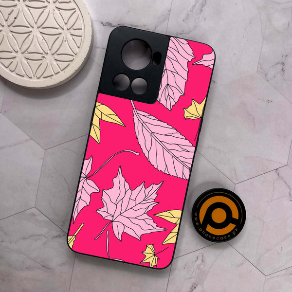 OnePlus 10R - Floral Series Design 6 - Premium Metal Printed soft Bumper shock Proof Case