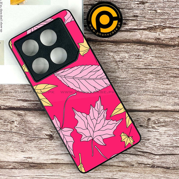 Infinix GT 20 Pro - Floral Series Design 6 -  Premium Printed Metal soft Bumper shock Proof Case