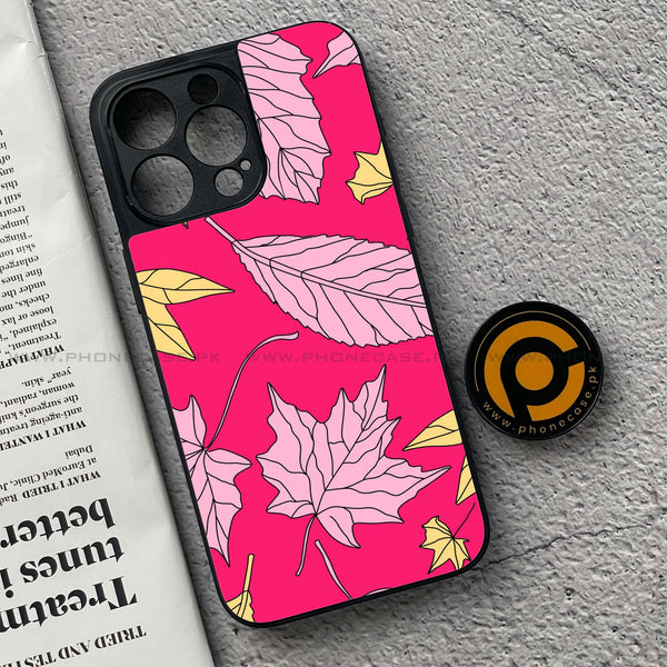 iPhone 15 Pro - Floral Series Design 6 - Premium Metal Printed soft Bumper shock Proof Case