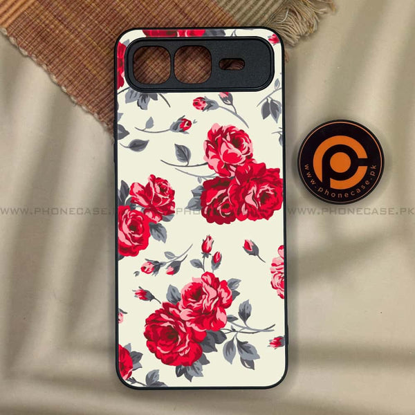 Infinix Smart 10 Plus - Floral Series Design 8 - Premium Metal Printed soft Bumper shock Proof Case