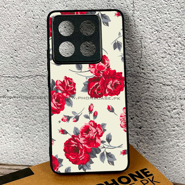 Xiaomi 14T - Floral Series Design 8 - Premium Printed Glass soft Bumper shock Proof Case