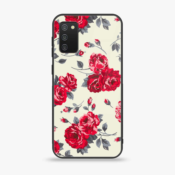 Samsung Galaxy A02s - Floral Series Design 8 - Premium Printed Glass Case