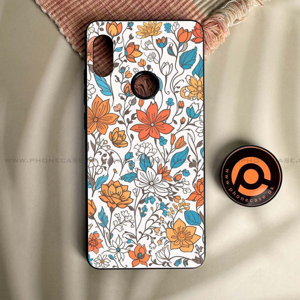 Redmi Note 5/Note 5 Pro - Floral Series Design 9 - Premium Metal Printed soft Bumper shock Proof Case