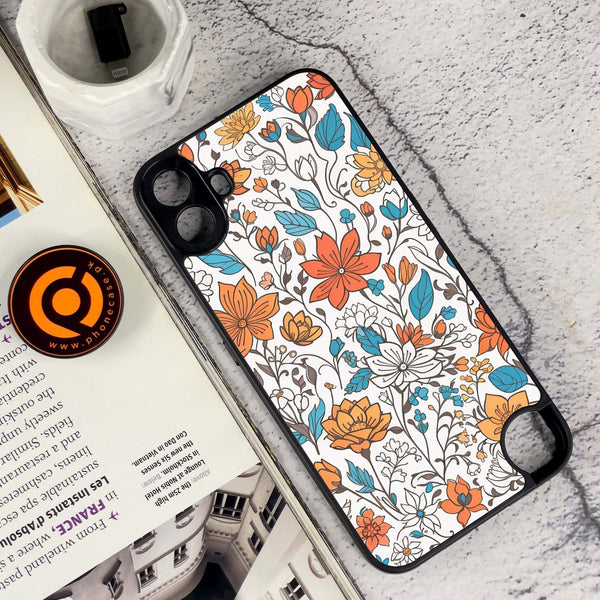 Nothing CMF Phone 1 - Floral Series Design 9 - Premium Metal Printed soft Bumper Shock Proof Case