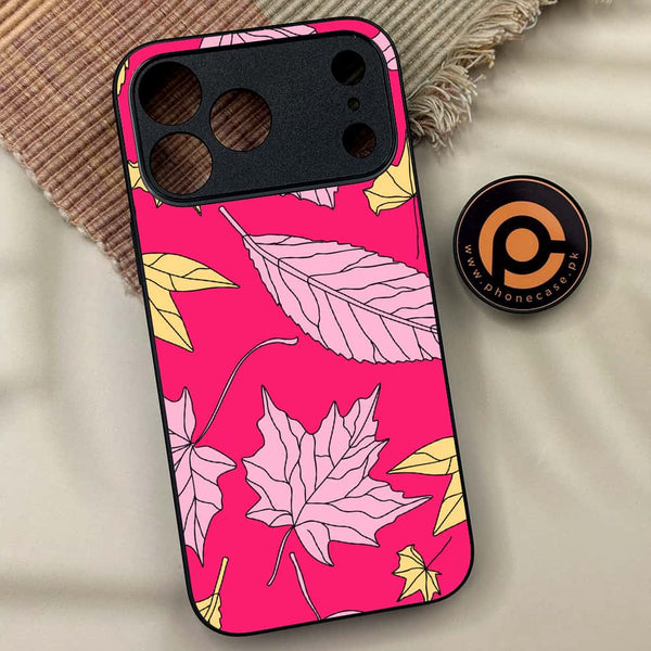 iPhone 17 Pro Max - Floral Series Design 6 - Premium Metal Printed soft Bumper shock Proof Case