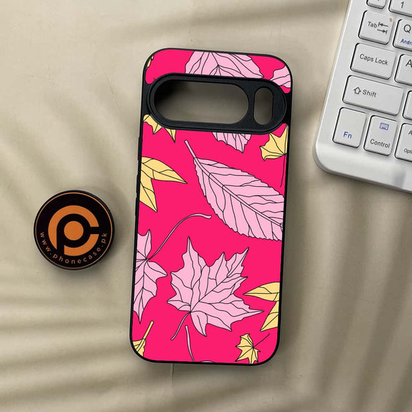 Google Pixel 10 Pro  - Floral Series Design 6 - Premium Metal Printed soft Bumper Shock Proof Case