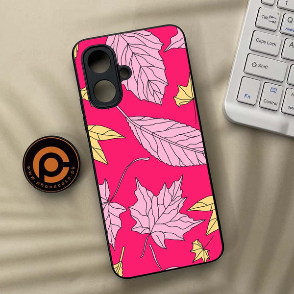 Tecno Spark Go 2 - Floral Series Design 6 - Premium Metal Printed soft Bumper Shock Proof Case