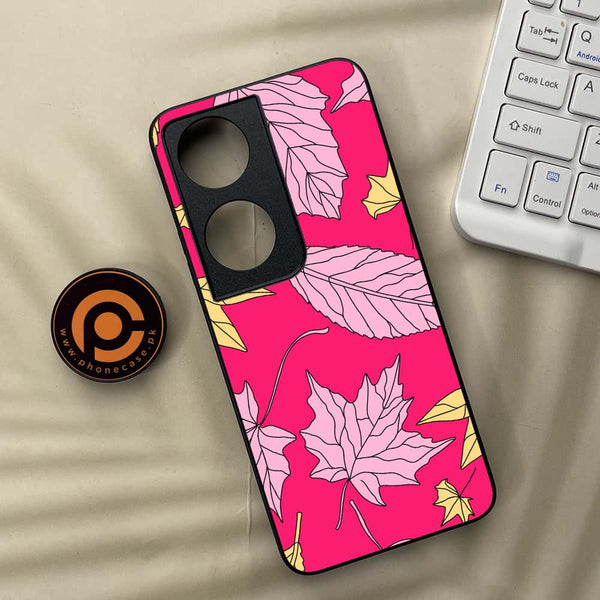Honor x7b - Floral Series Design 6 - Premium Metal Printed soft Bumper shock Proof Case