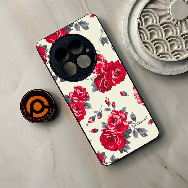 OnePlus 13 - Floral Series Design 8 - Premium Metal Printed soft Bumper shock Proof Case