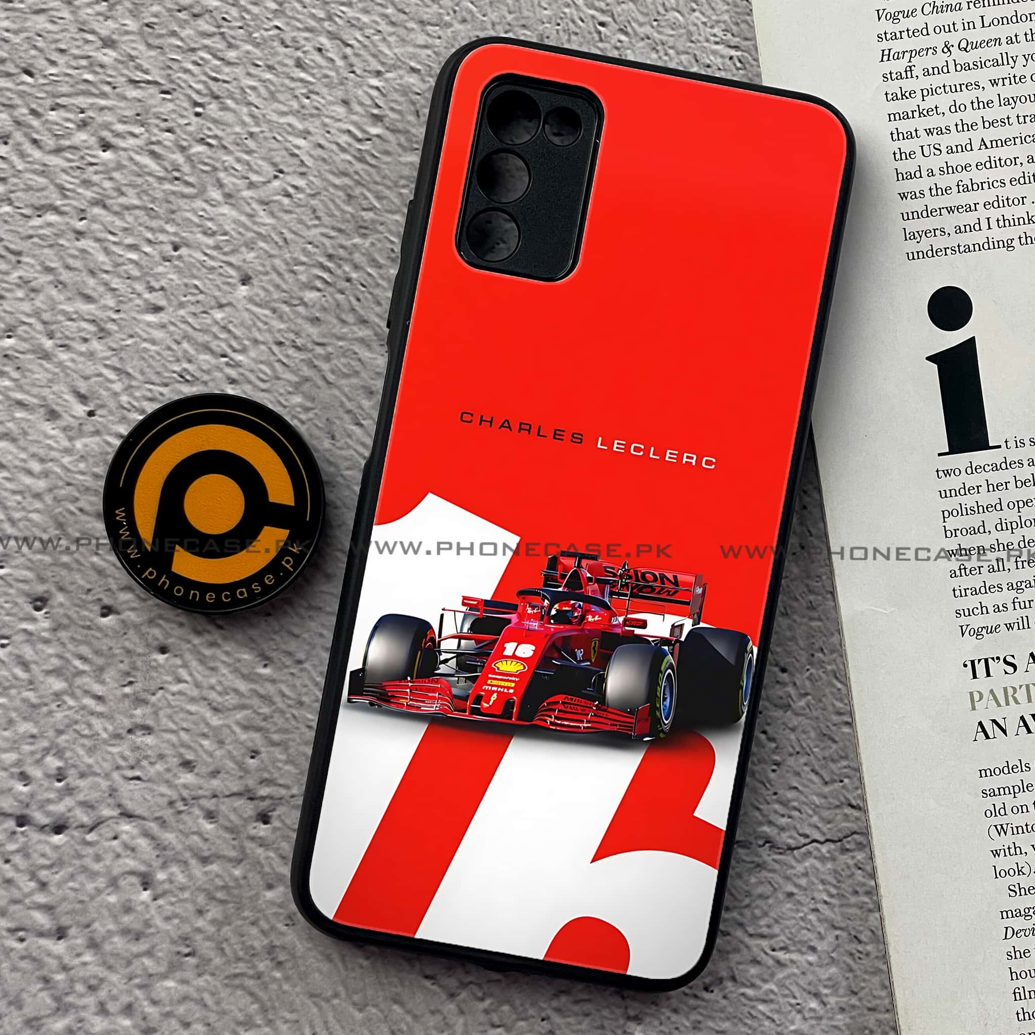 Samsung Galaxy A02s - Formula 1 Design Series - Premium Printed Metal soft Bumper shock Proof Case