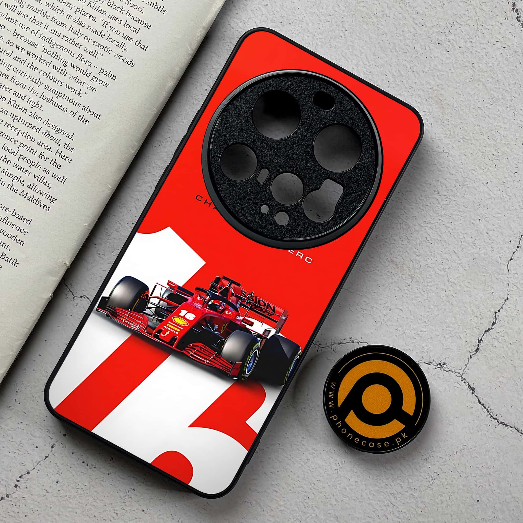 Xiaomi 15 Ultra - Formula 1 Design Series - Premium Metal Printed Soft Bumper Shockproof Case