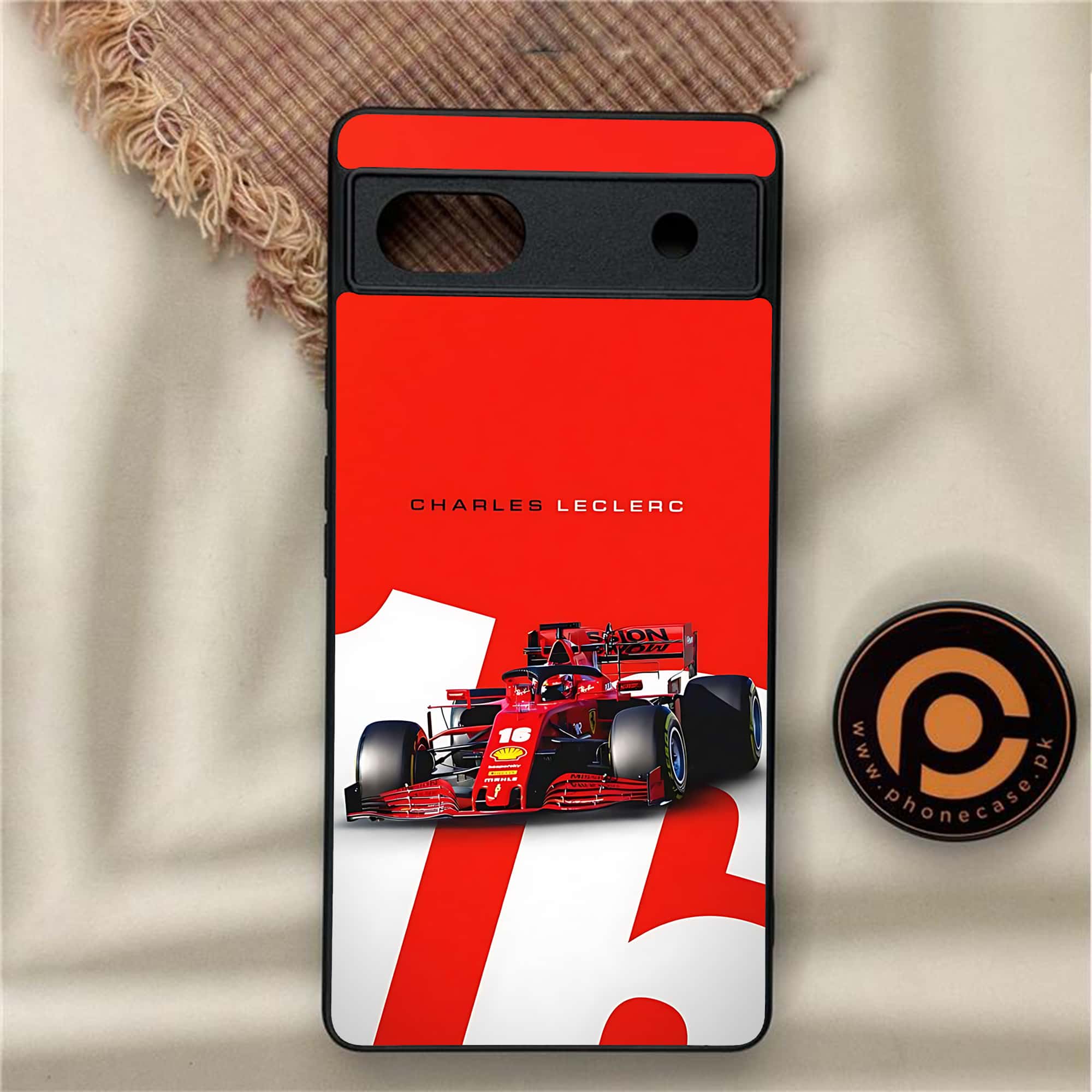 Google Pixel 6A - Formula 1 Design - Premium Metal Printed soft Bumper Shock Proof Case