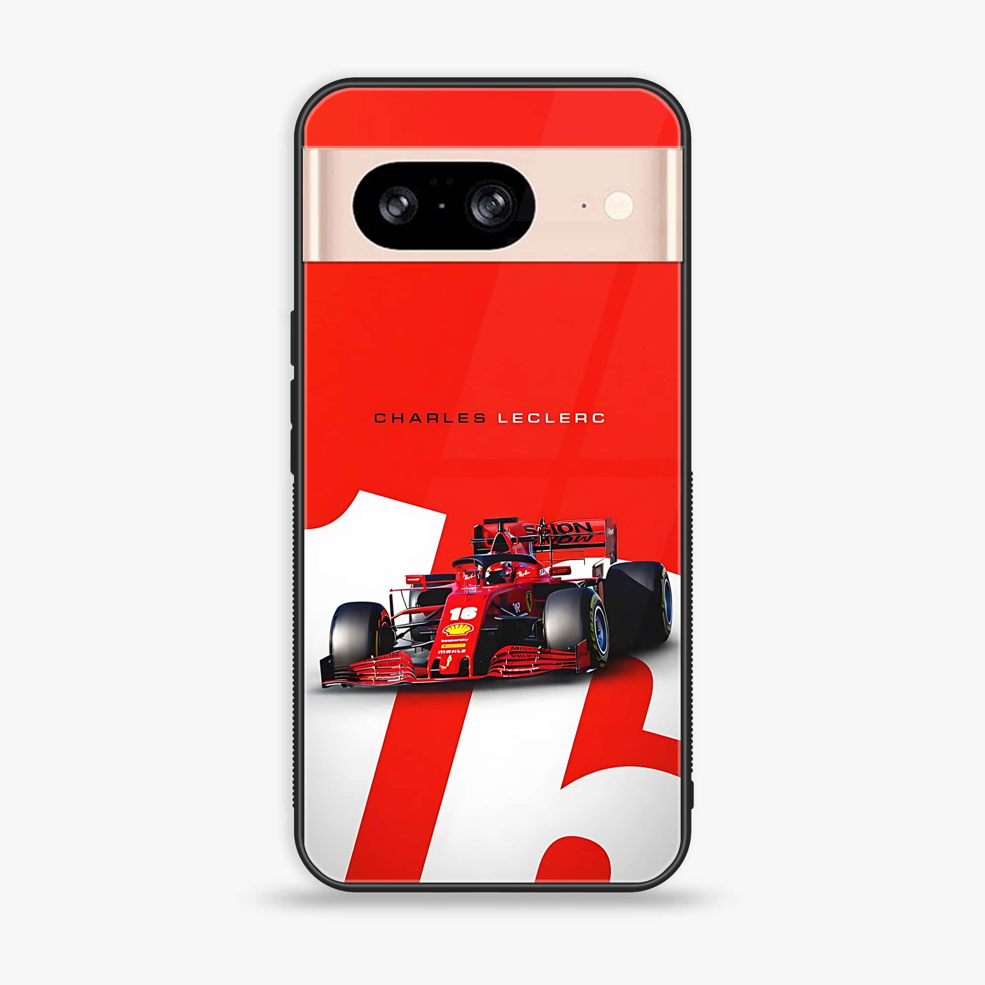 Google Pixel 8 - Formula 1 Design Series - Premium Metal Printed soft Bumper Shock Proof Case