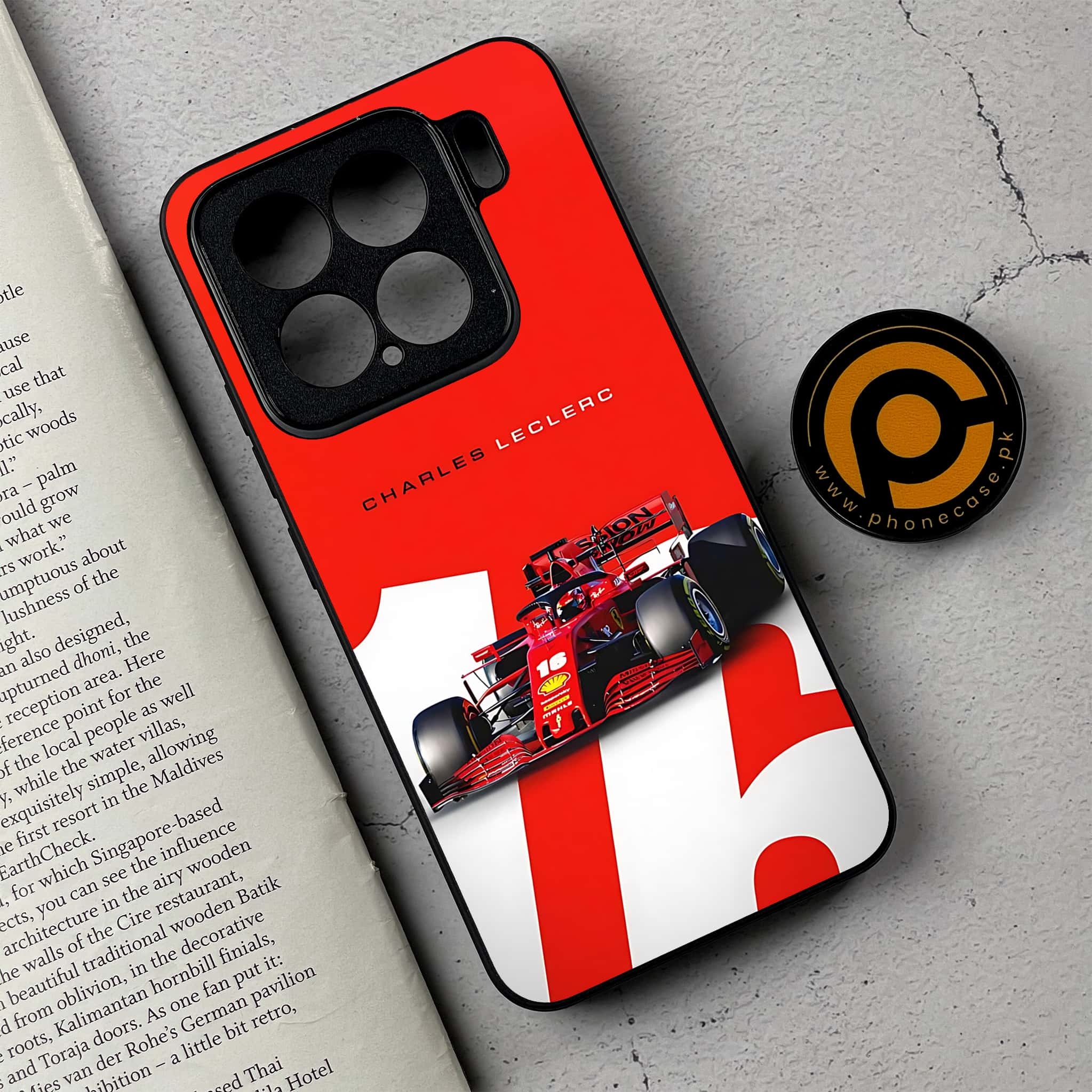 Xiaomi 15 - Formula 1 Design - Premium Metal Printed soft Bumper shock Proof Case