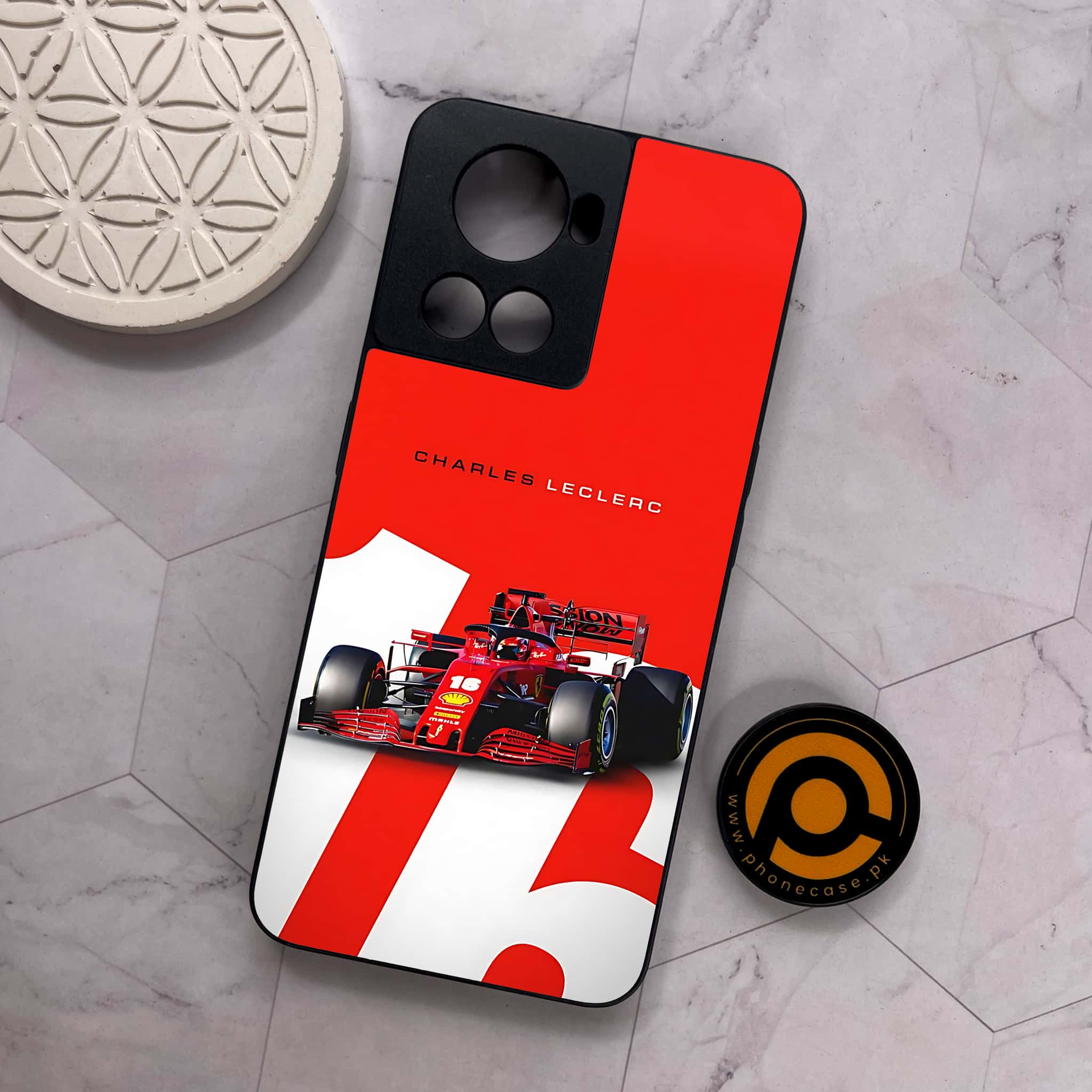OnePlus 10R - Formula 1 Design - Premium Metal Printed soft Bumper shock Proof Case