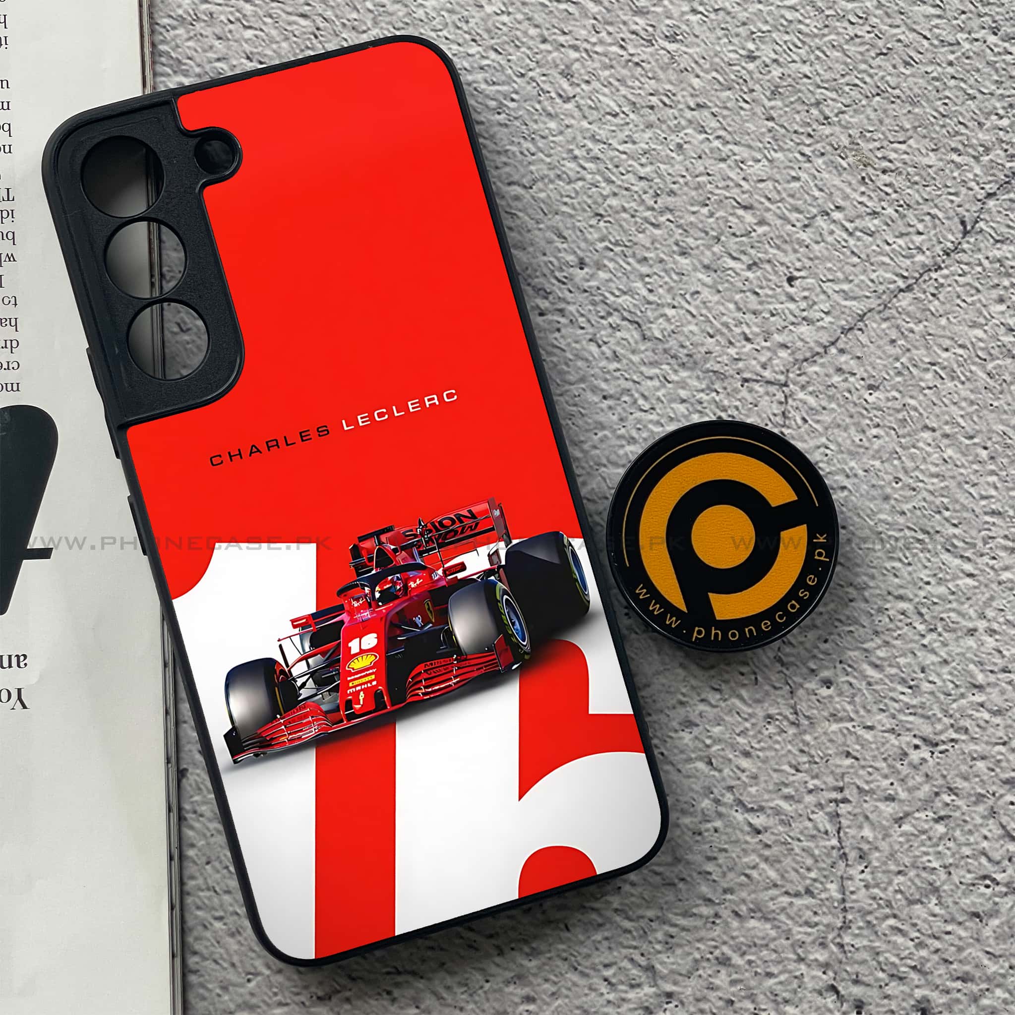 Samsung Galaxy S22 - Formula 1 Design Series - Premium Metal Printed soft Bumper shock Proof Case