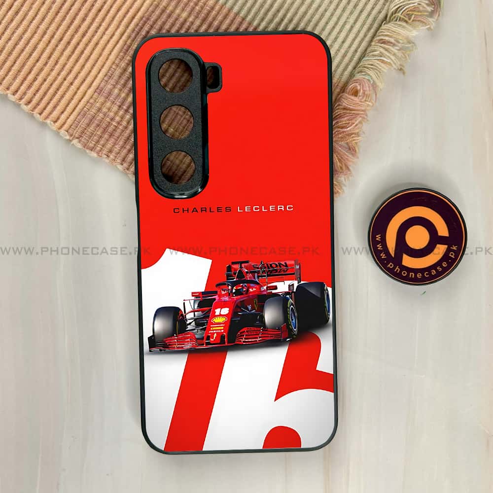 Infinix Hot 60i - Formula 1 Design Series - Premium Metal Printed soft Bumper shock Proof Case