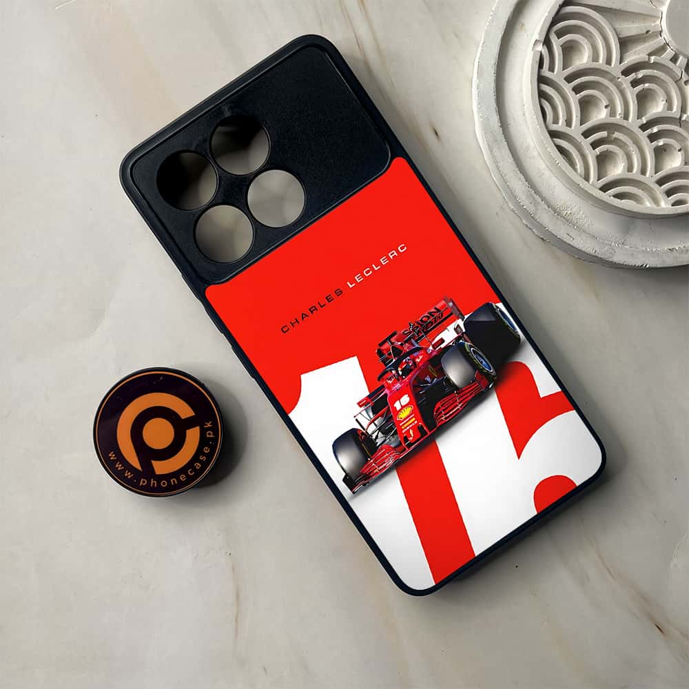 Xiaomi Poco F6 Pro - Formula 1 Design Series - Premium Metal Printed soft Bumper shock Proof Case
