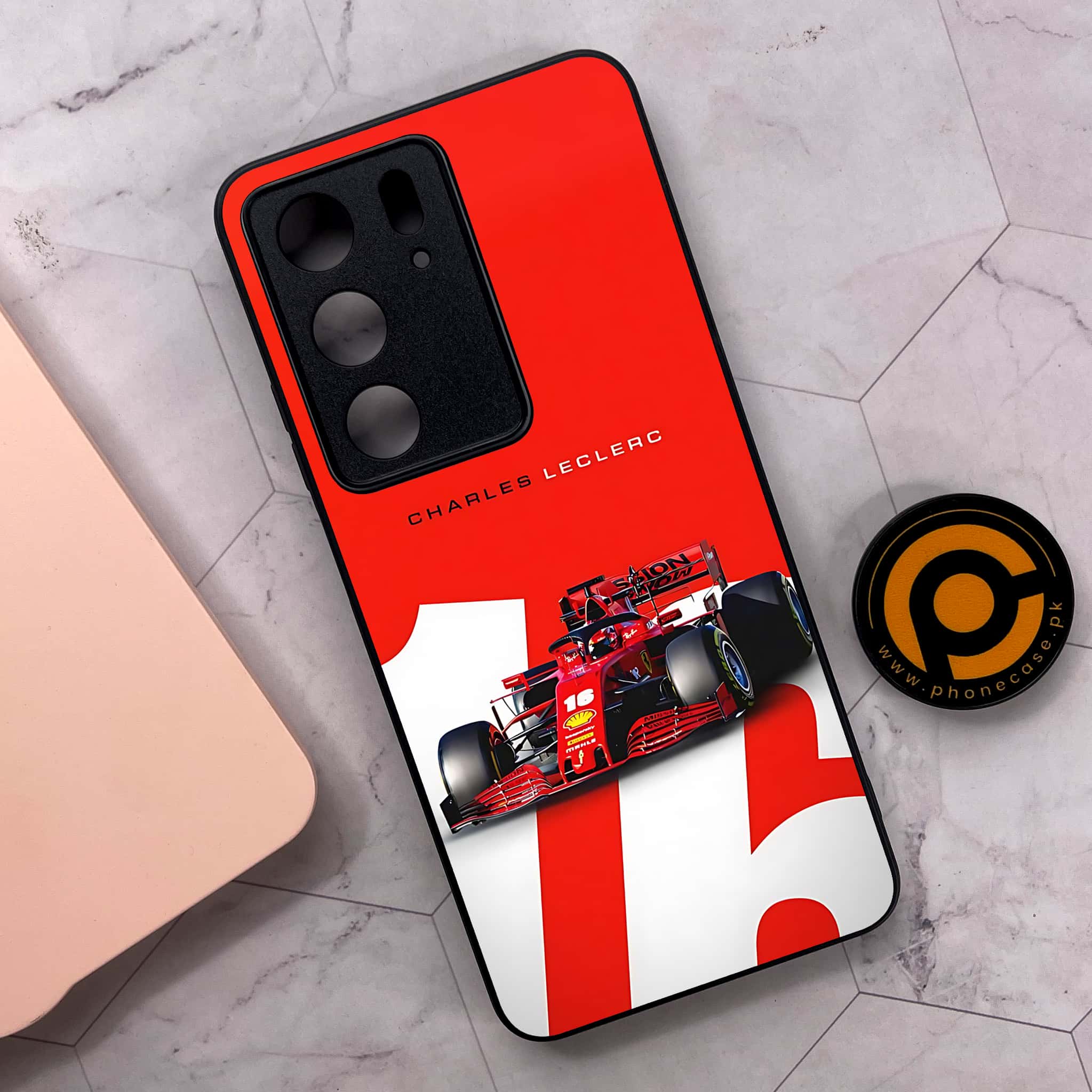 Realme C75x 4G - Formula 1 Design Series - Premium Metal Printed soft Bumper shock Proof Case