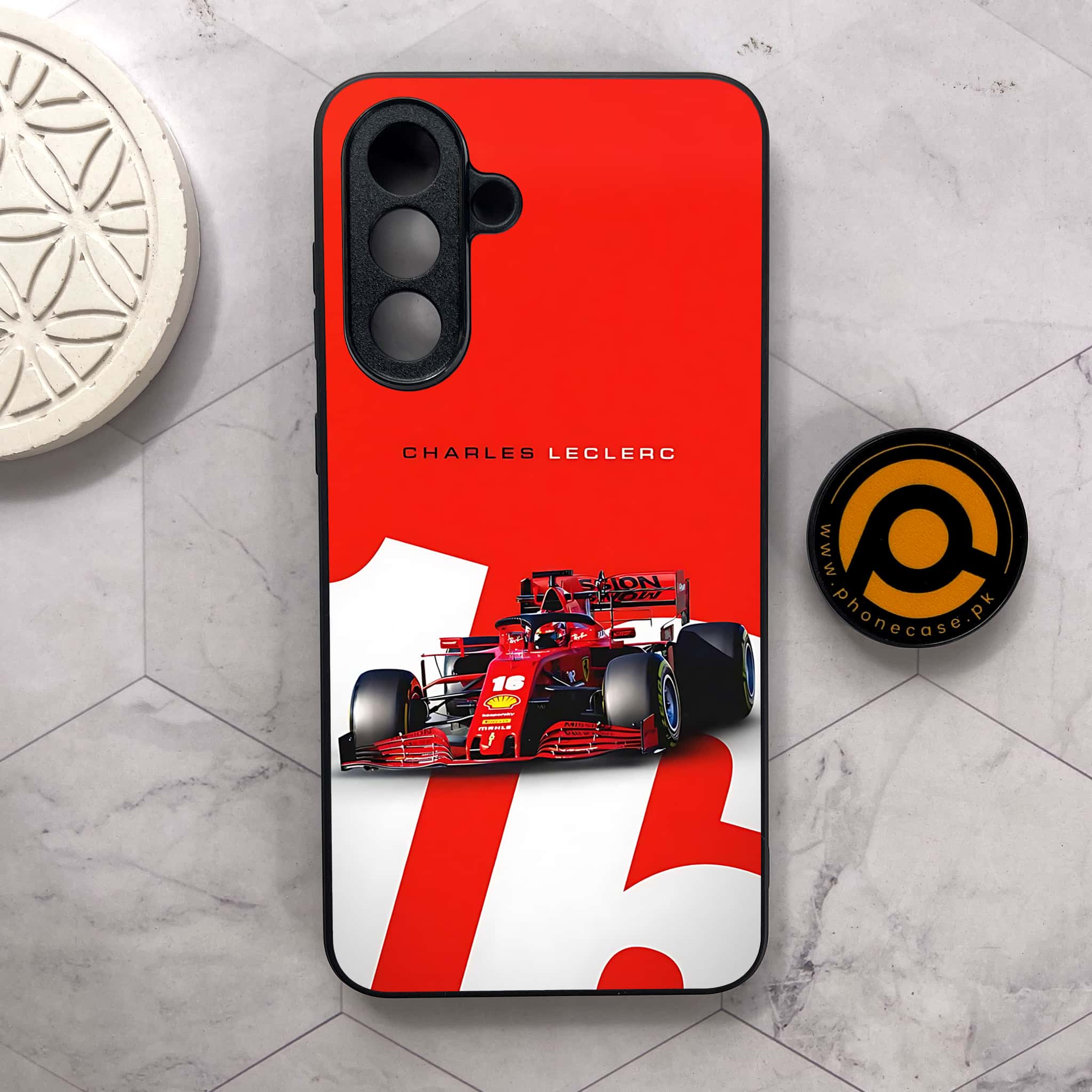 Samsung Galaxy A26 5G - Formula 1 Design Series - Premium Metal Printed soft Bumper shock Proof Case