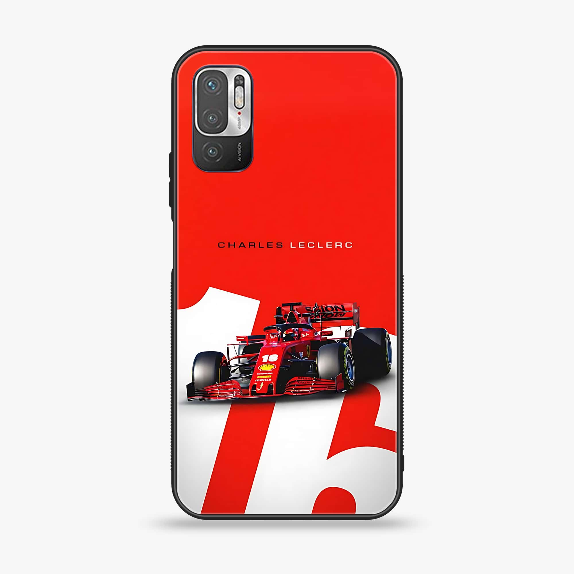 Xiaomi Redmi Note 10 5G - Formula 1 Design - Premium Printed Glass soft Bumper shock Proof Case