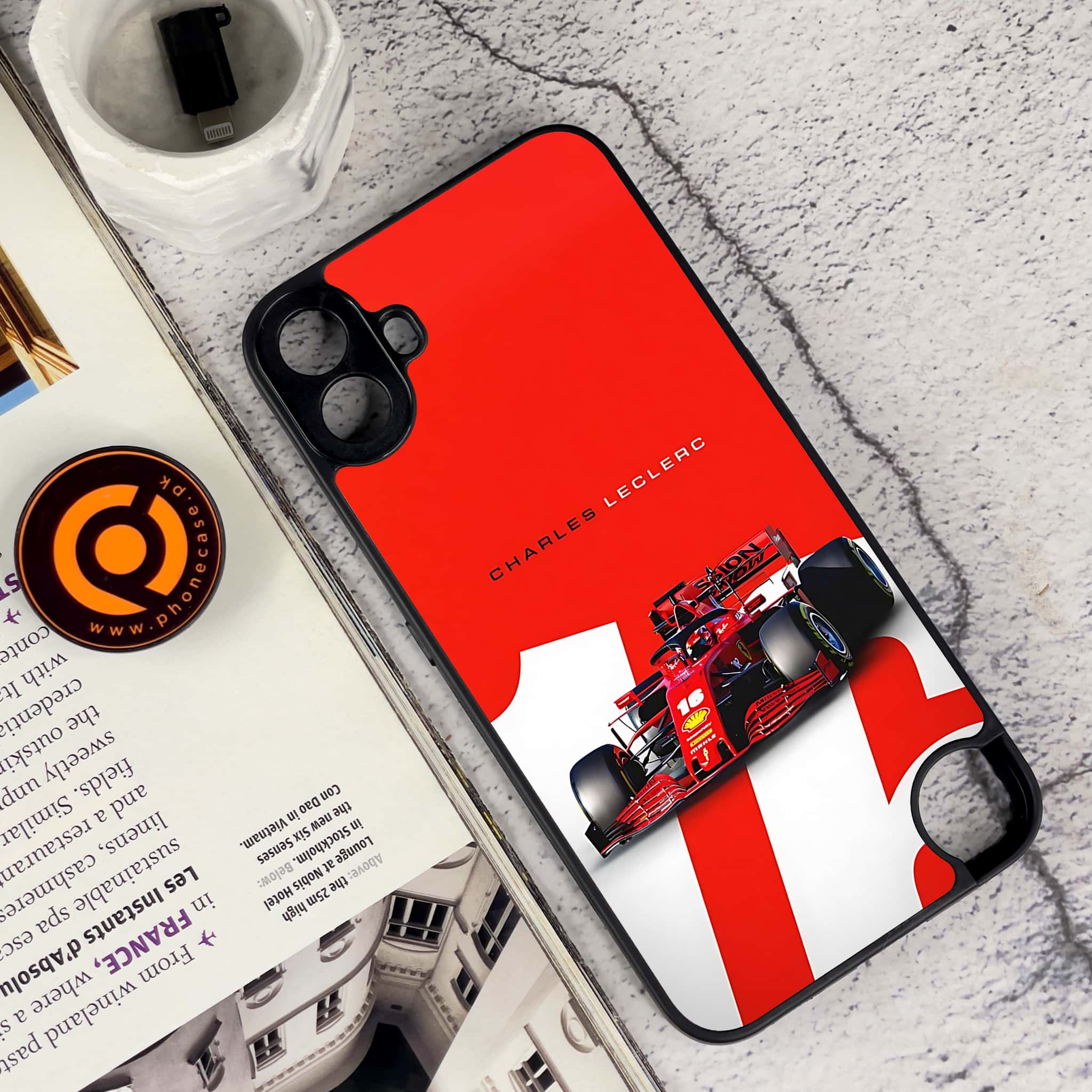 Nothing CMF Phone 1 - Formula 1 Design Series - Premium Metal Printed soft Bumper Shock Proof Case