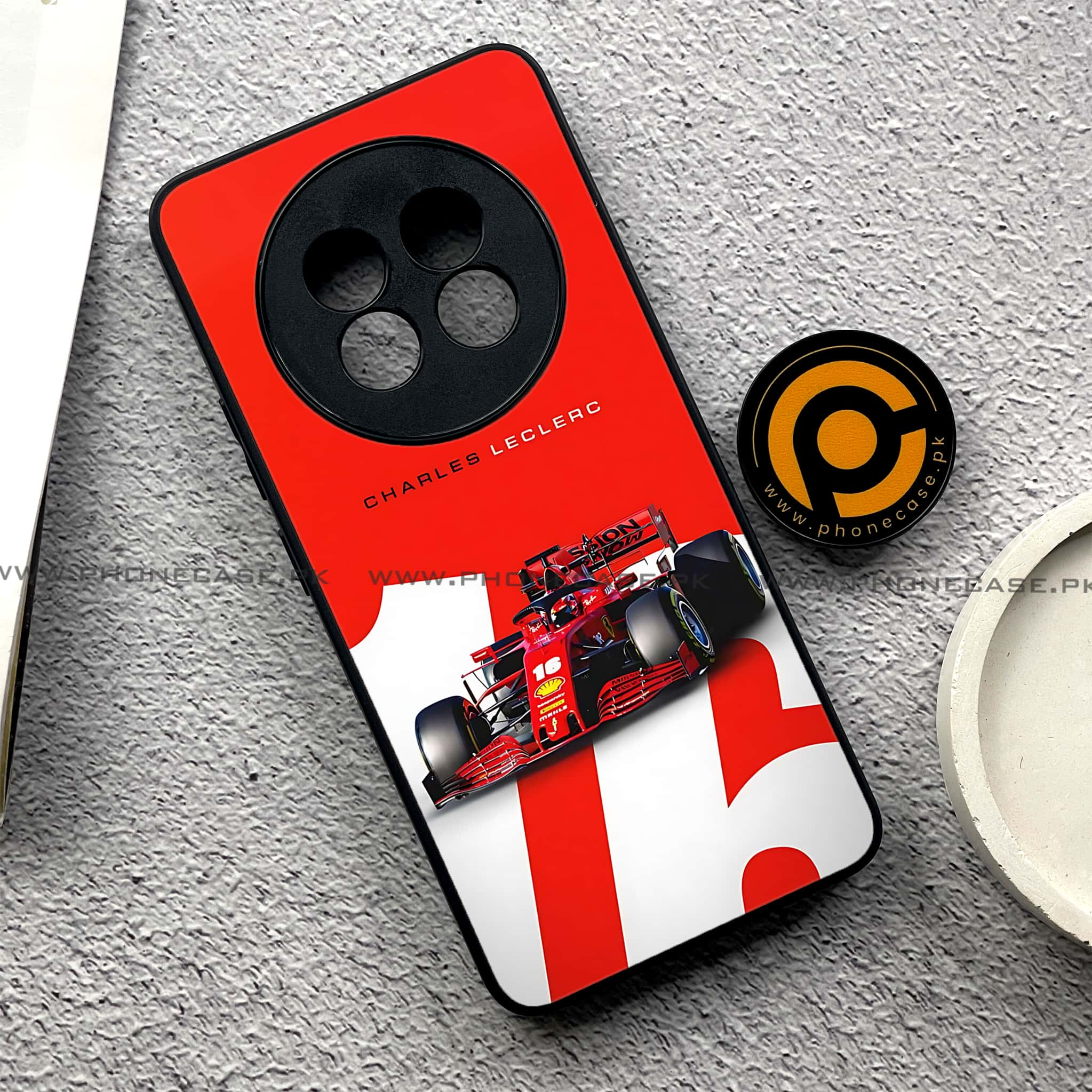 Realme 13 Plus - Formula 1 Design - Premium Printed Glass soft Bumper shock Proof Case