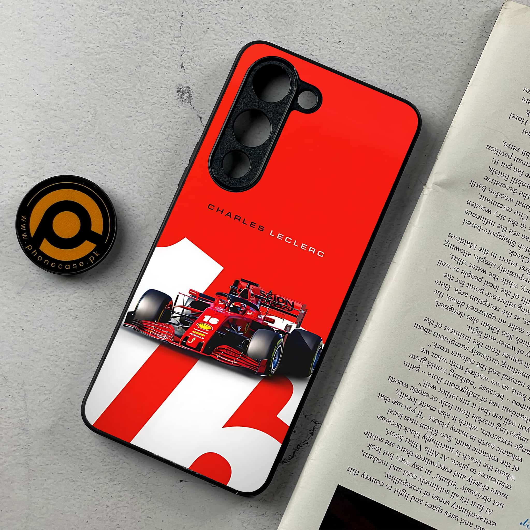 Vivo Y04 - Formula 1 Design - Premium Metal Printed Soft Bumper Shockproof Case