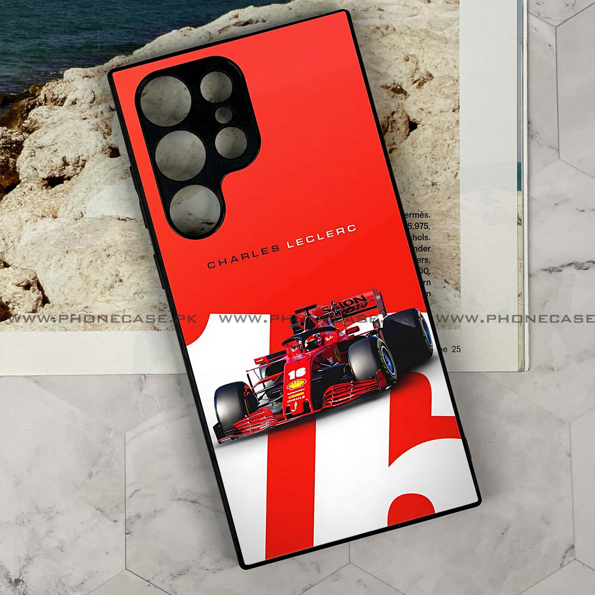Samsung Galaxy S22 Ultra - Formula 1 Design - Premium Metal Printed soft Bumper shock Proof Case