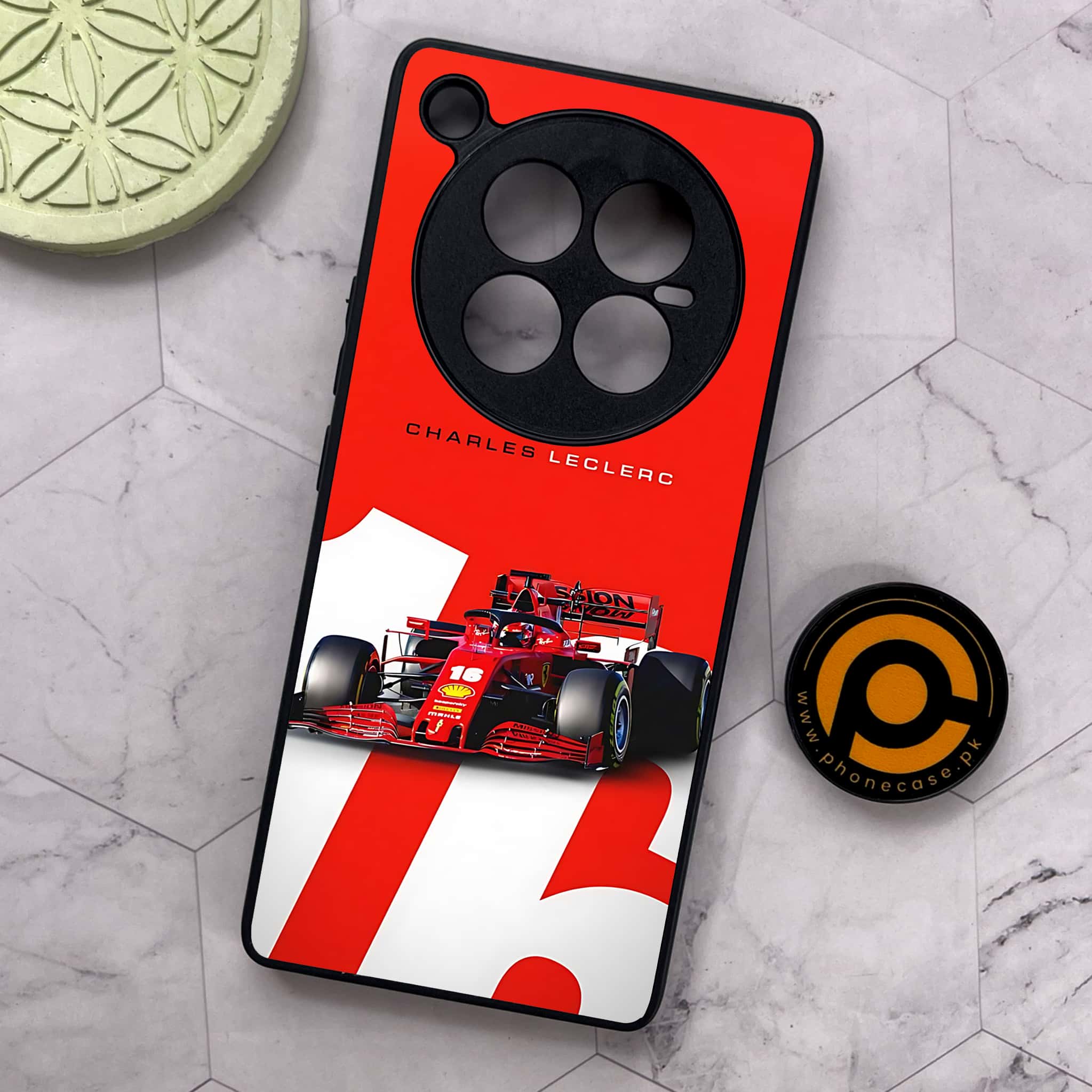 Infinix Zero 40 5G - Formula 1 Design Series - Premium Metal Printed soft Bumper shock Proof Case