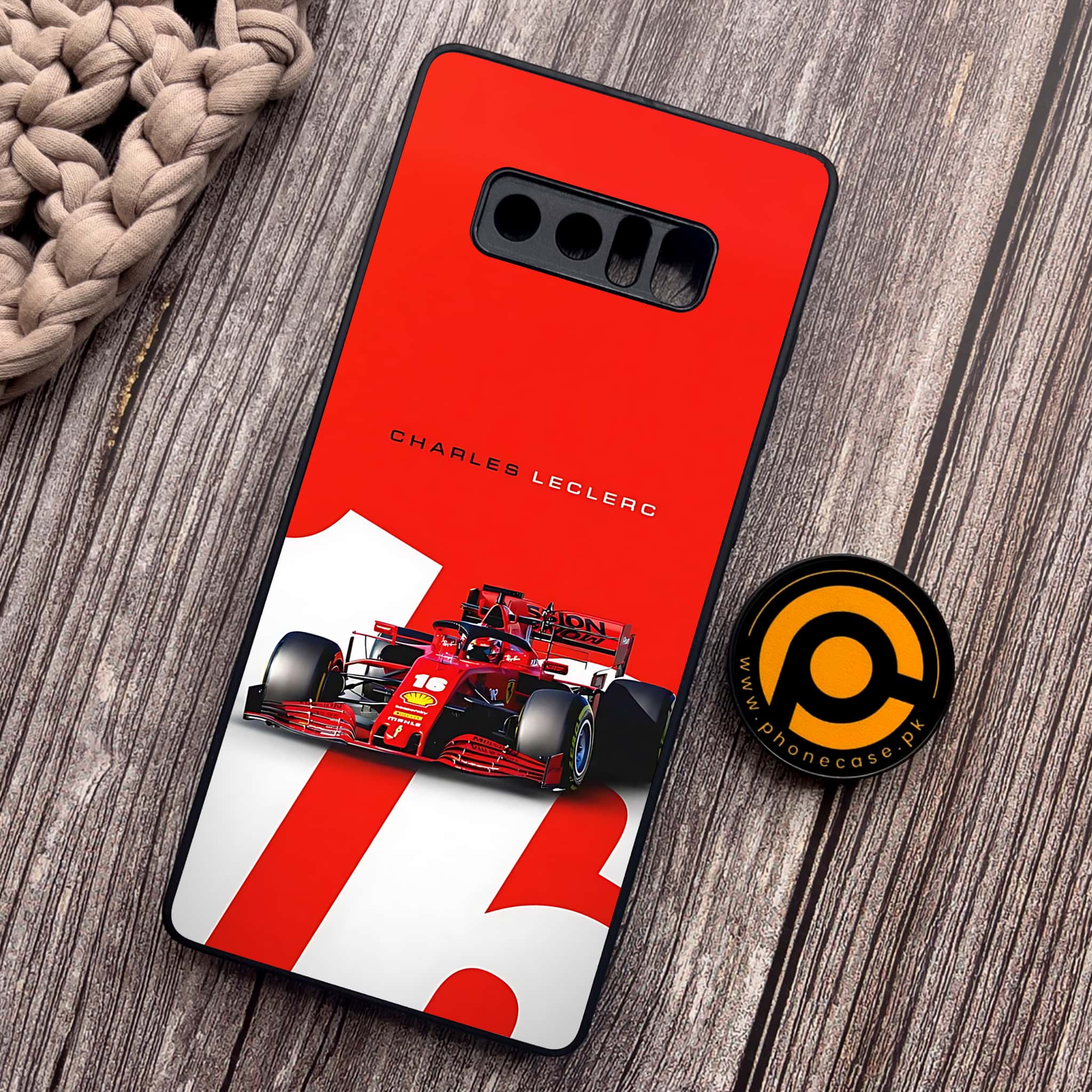 Samsung Galaxy Note 8 - Formula 1 Design Series - Premium Metal Printed soft Bumper shock Proof Case