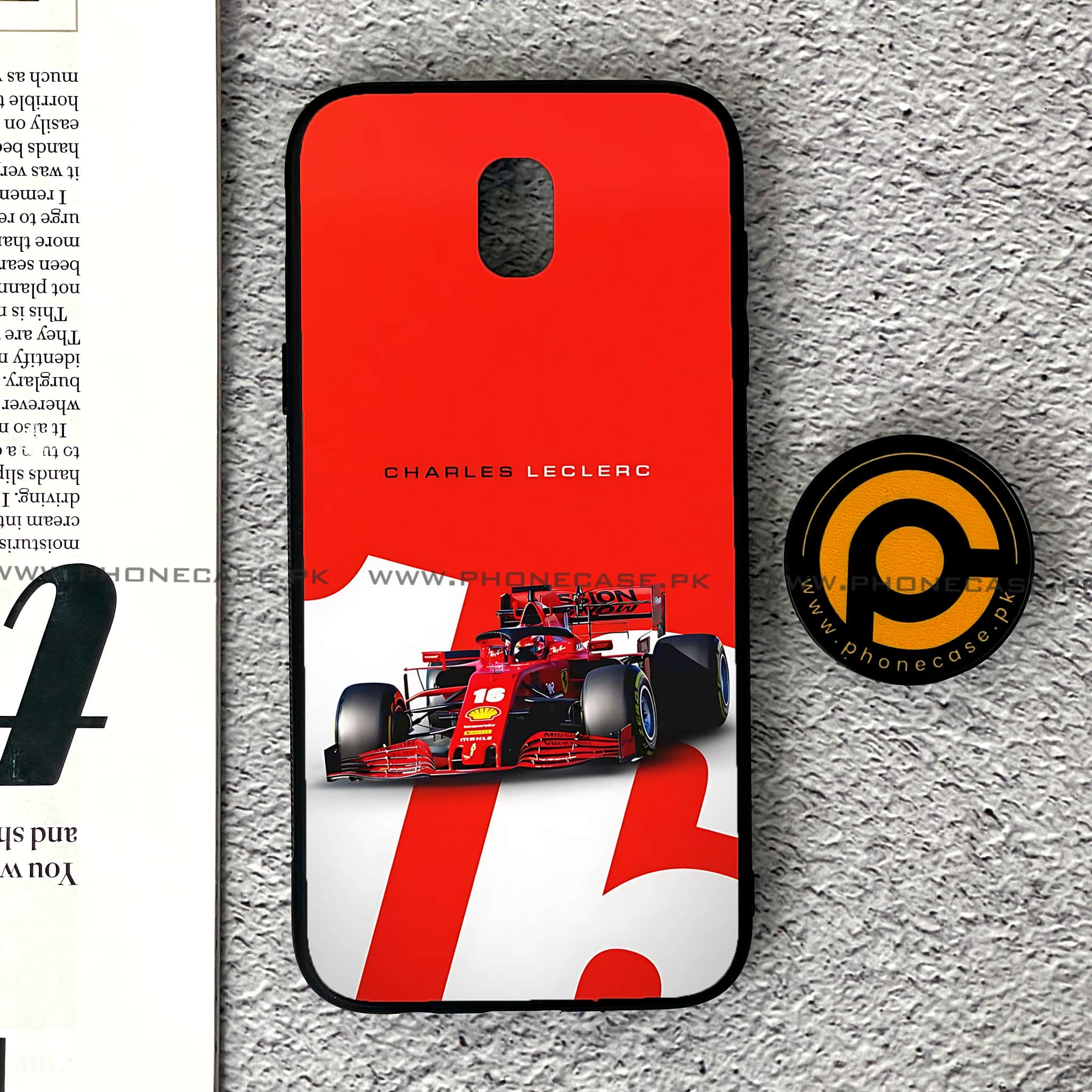 Samsung Galaxy J5 Pro 2017 - Formula 1 Design - Premium Printed Metal soft Bumper shock Proof Case