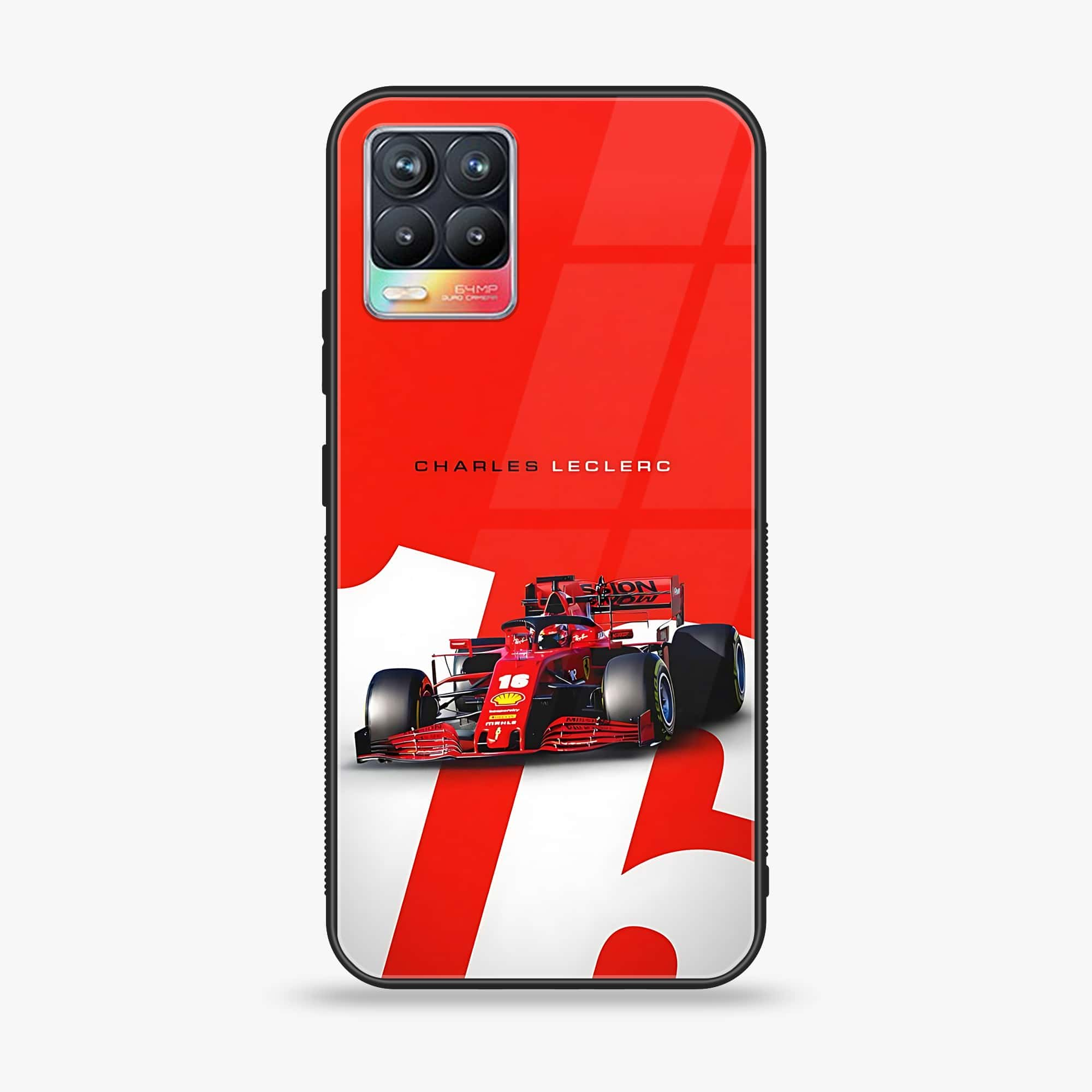 Realme 8 Pro - Formula 1 Design Series - Premium Printed Glass soft Bumper shock Proof Case