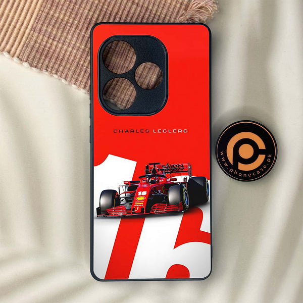 Realme GT 6 - Formula 1 Design Series - Premium Metal Printed soft Bumper shock Proof Case