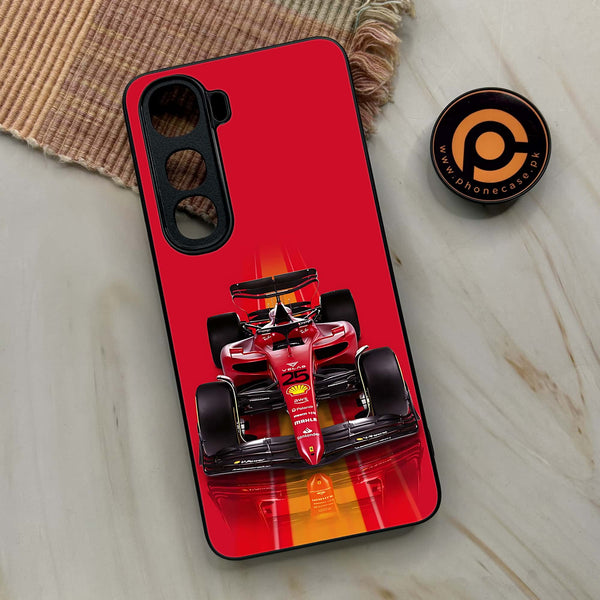 Vivo Y400 - Formula 1 Design Series - Premium Metal Printed soft Bumper shock Proof Case