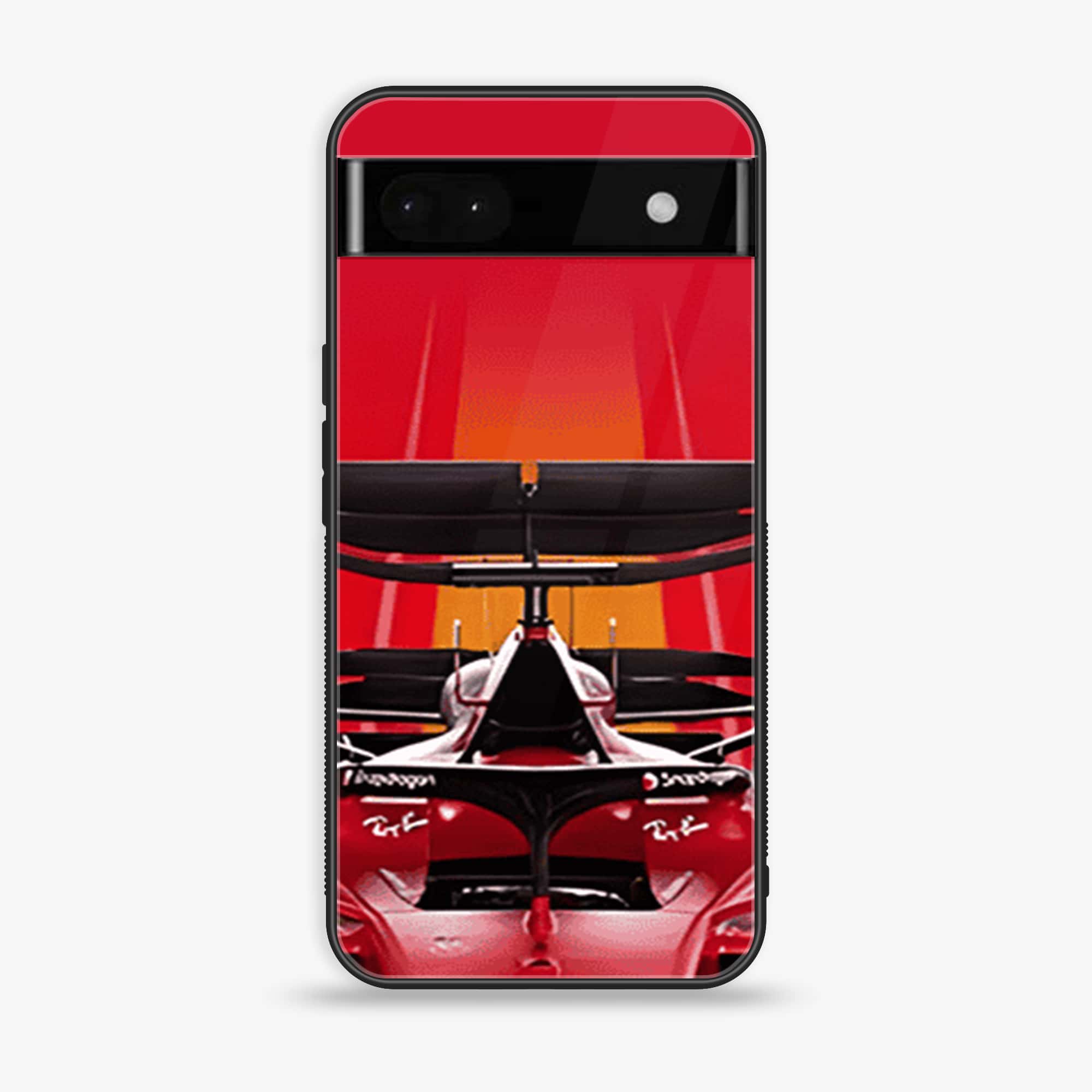 Google Pixel 6A - Formula 1 Design - Premium Metal Printed soft Bumper Shock Proof Case