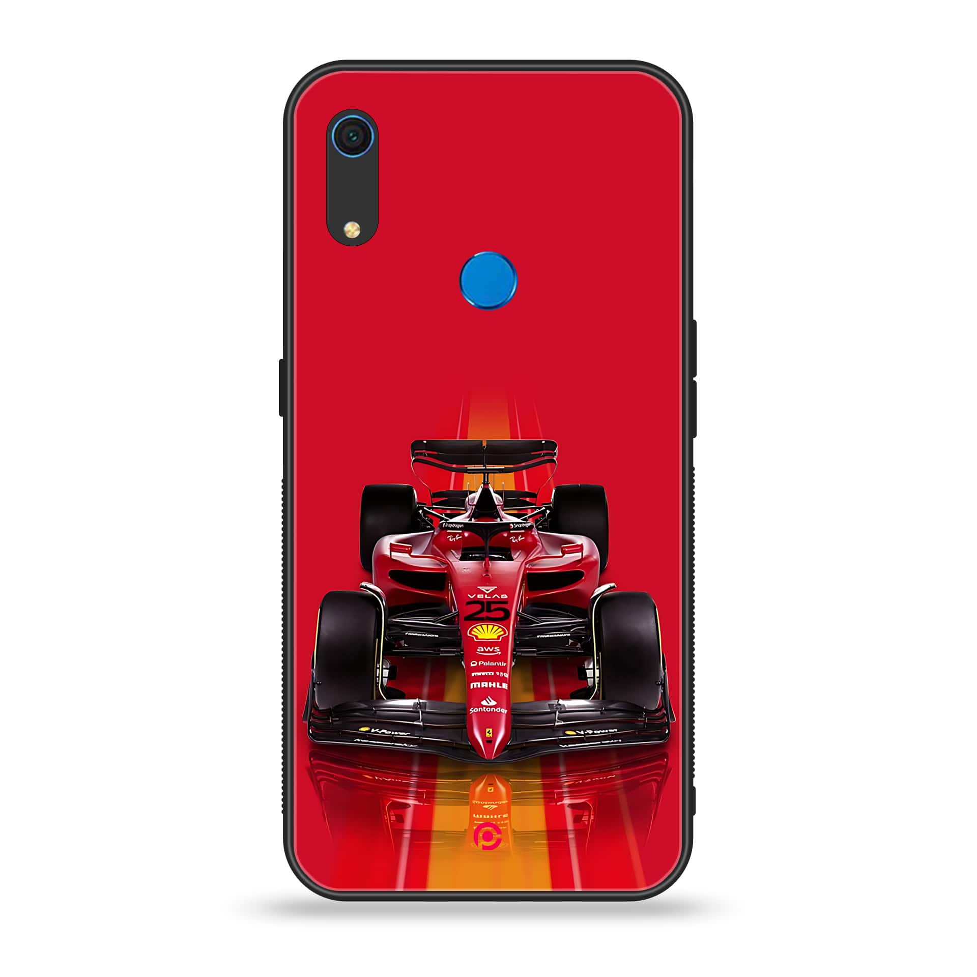 Huawei Y6s - Formula 1 Design - Premium Printed Metal soft Bumper shock Proof Case