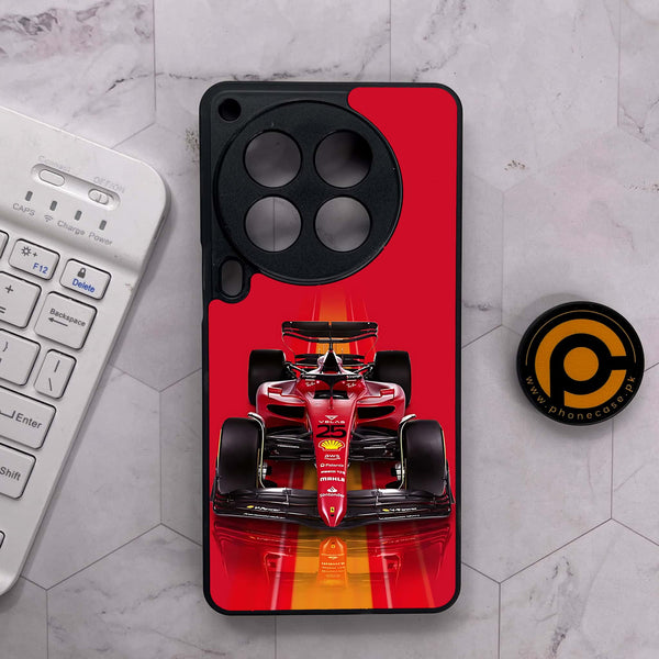 Tecno Camon 30 Premier - Formula 1 Design Series - Premium Metal Printed soft Bumper shock Proof Case
